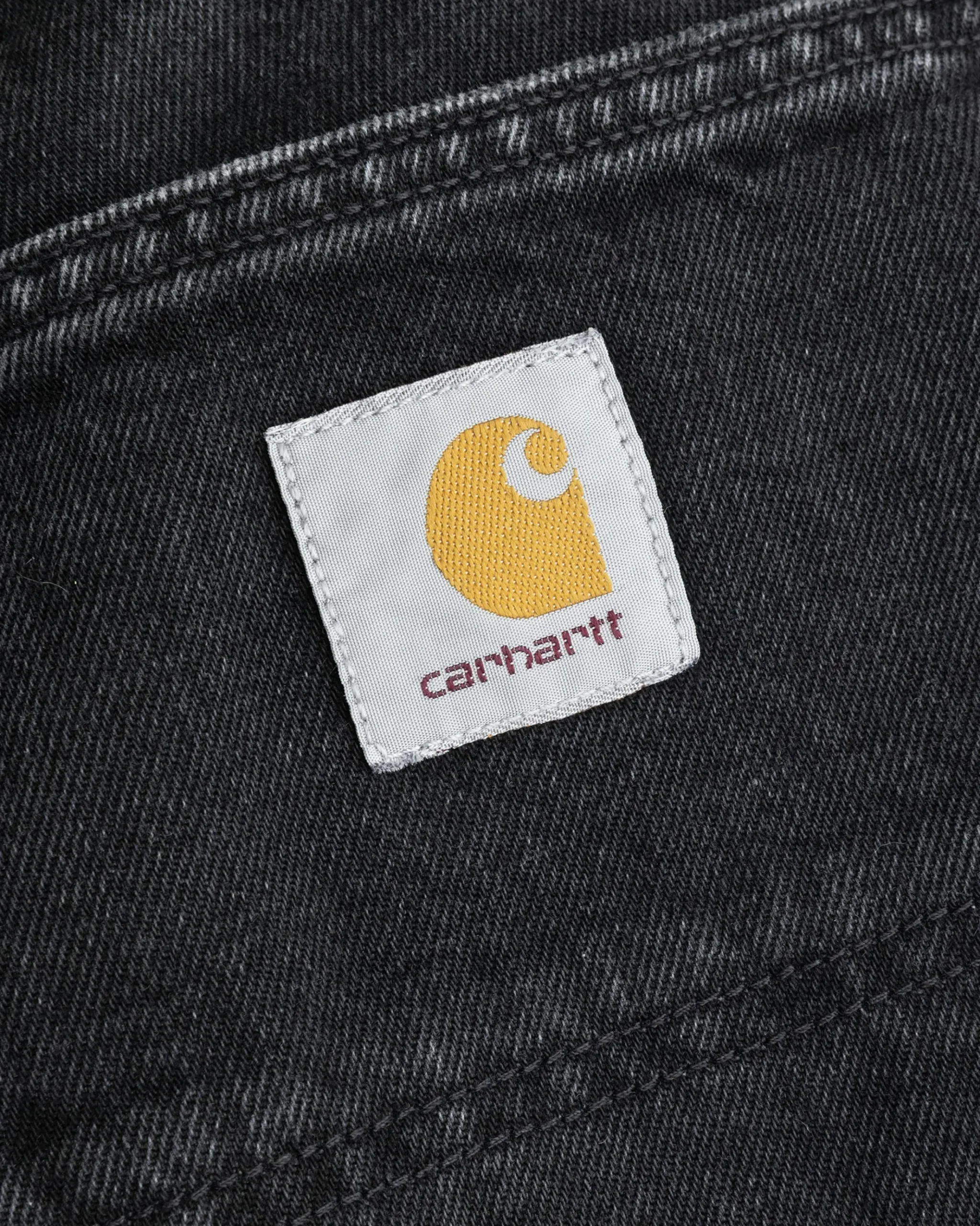 Fashion Carhartt WIP Single Knee Pant Black/Stone Washed black/stonewashed