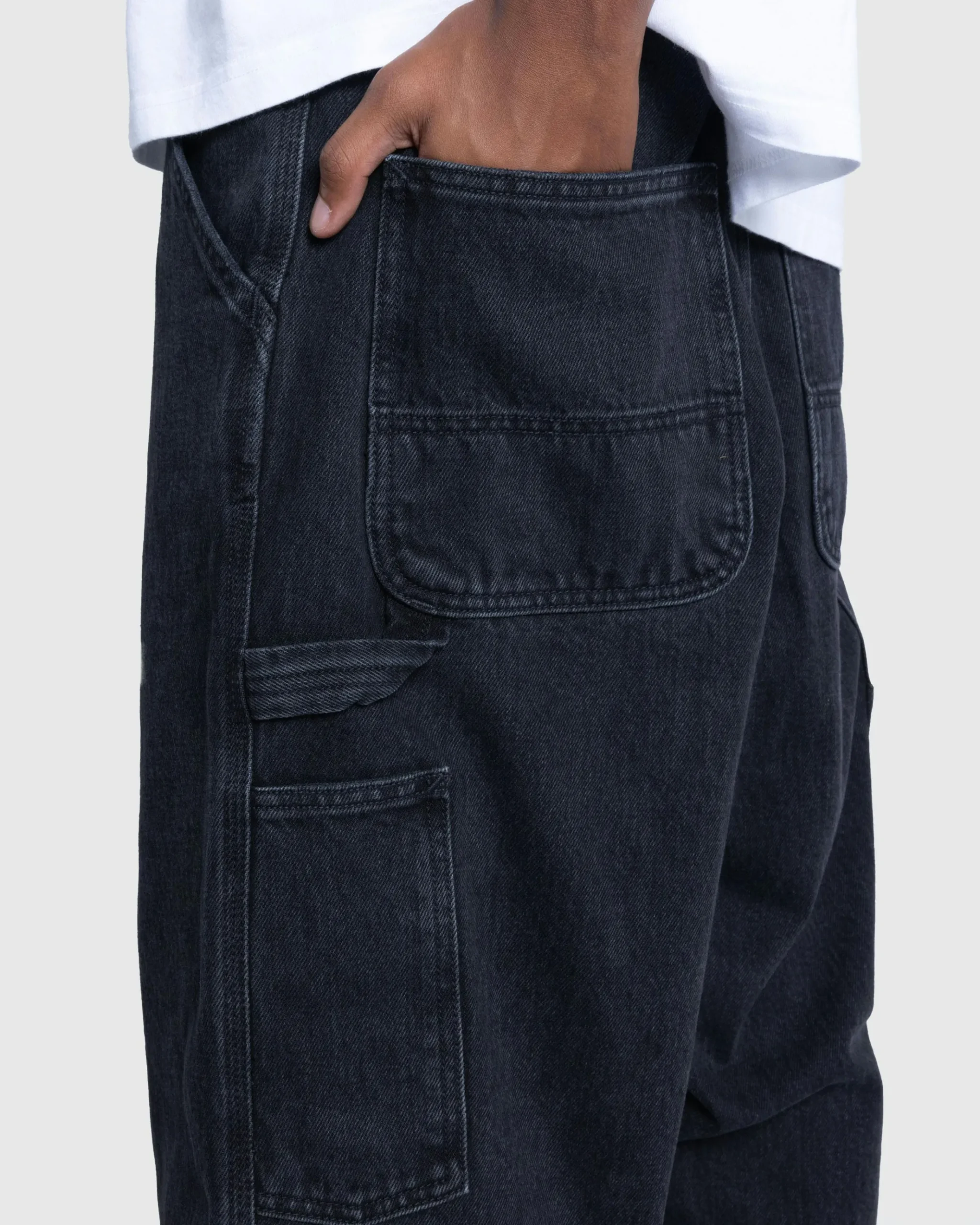 Best Carhartt WIP Single Knee Pant Black/Stone Washed black/stonewashed