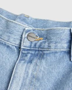 Sale Carhartt WIP Single Knee Pant Blue/Stone Bleached blue/stonebleached