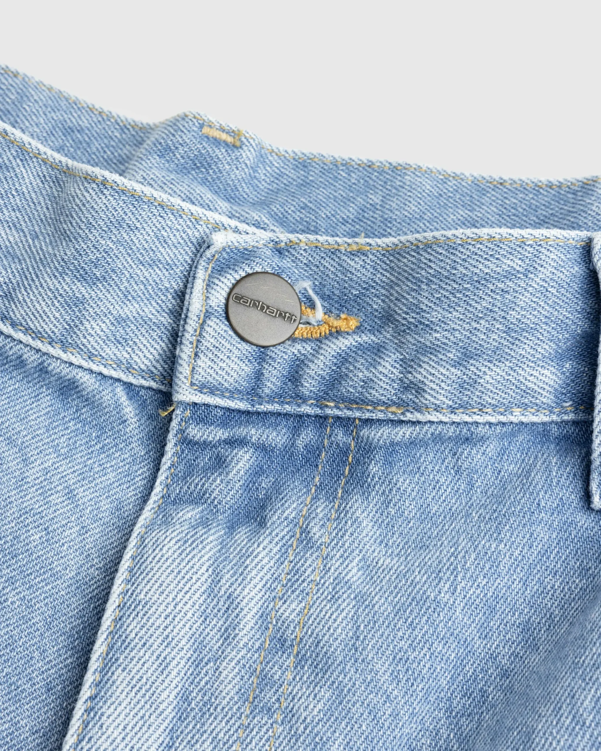 Sale Carhartt WIP Single Knee Pant Blue/Stone Bleached blue/stonebleached