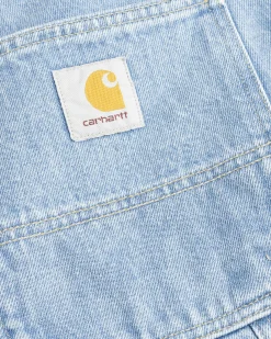 Sale Carhartt WIP Single Knee Pant Blue/Stone Bleached blue/stonebleached