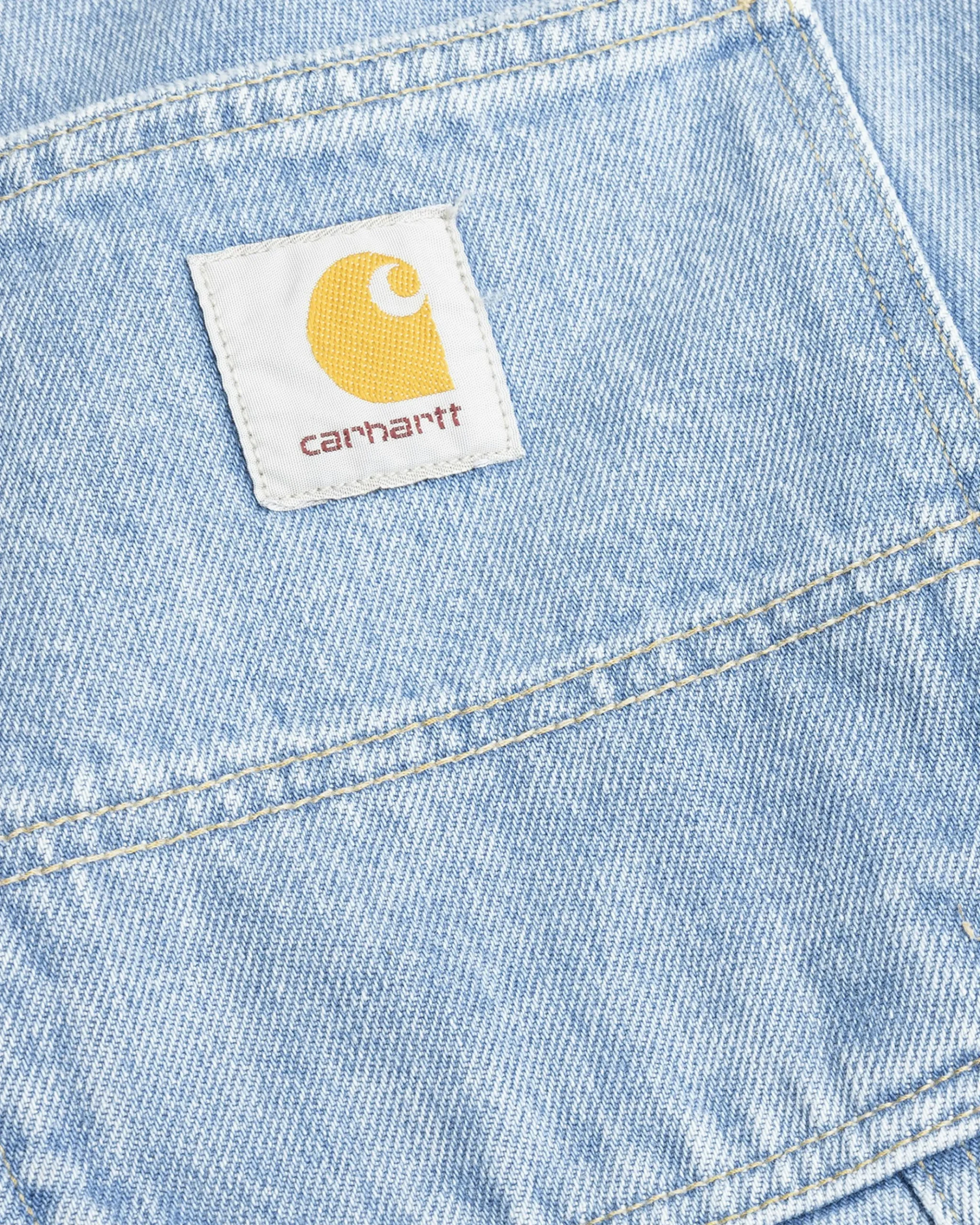 Sale Carhartt WIP Single Knee Pant Blue/Stone Bleached blue/stonebleached