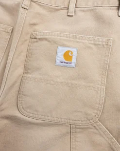 Shop Carhartt WIP Single Knee Pant Peanut/Aged Canvas peanut/agedcanvas
