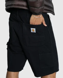 Store Carhartt WIP Single Knee Short black/rinsed