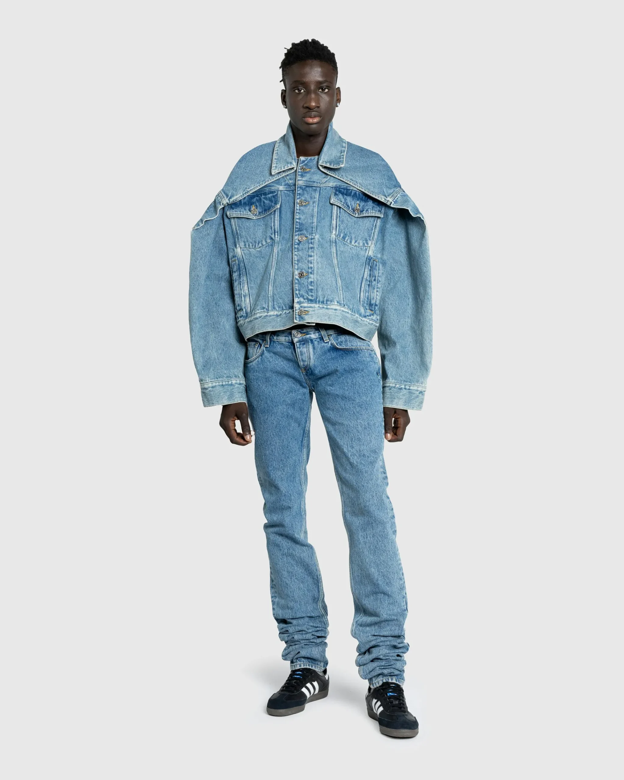 Fashion Jean Paul Gaultier Skinny Jean Light Blue lightblue