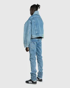 Fashion Jean Paul Gaultier Skinny Jean Light Blue lightblue