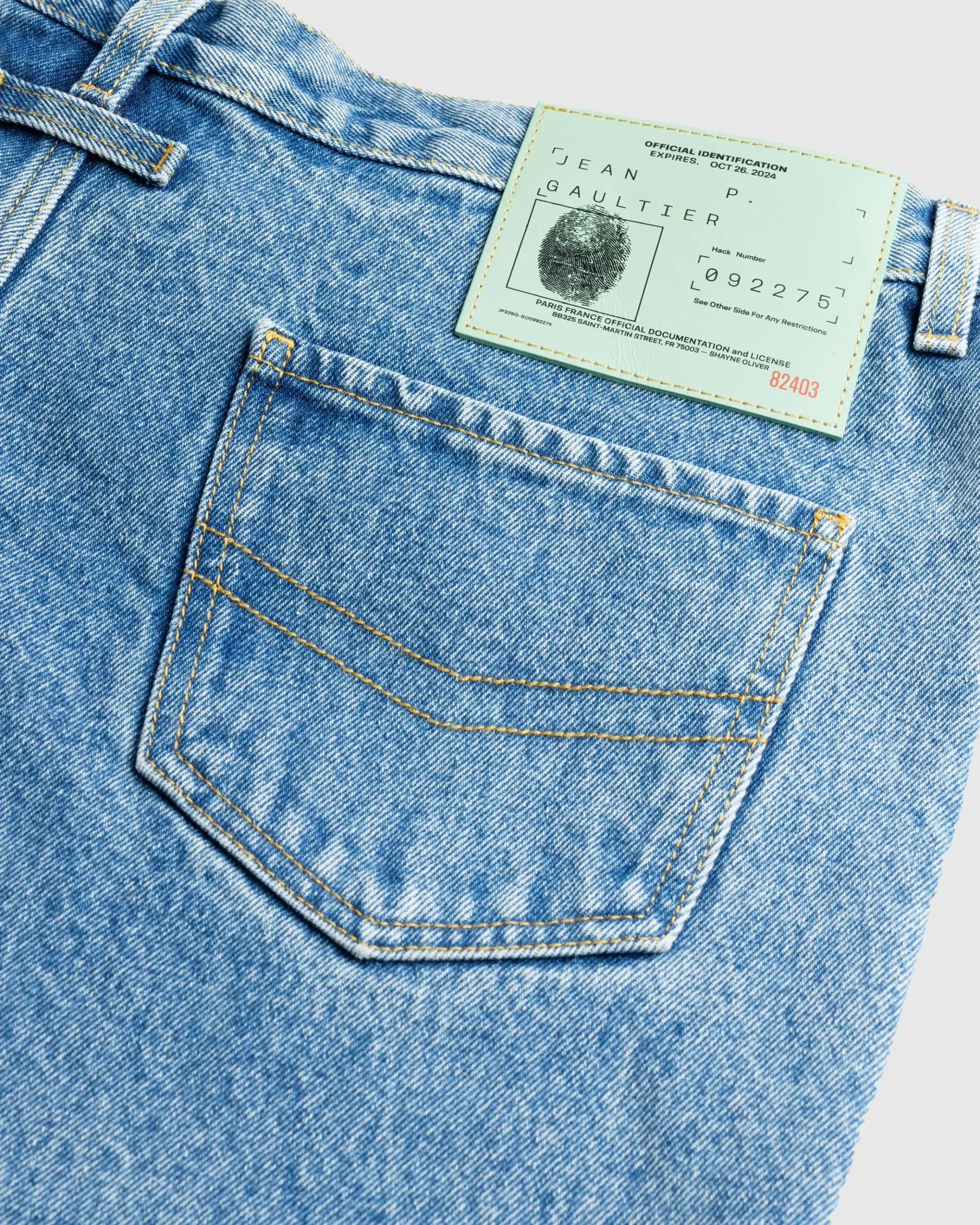Fashion Jean Paul Gaultier Skinny Jean Light Blue lightblue