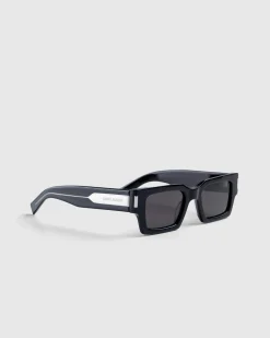 Cheap Saint Laurent SL 572 Square Frame Sunglasses Black/Crystal black-crystal-grey