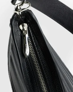 Best Sale Mugler Small Embossed Spiral Curve 01 black