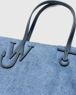 Fashion J.W. Anderson Small Puffy Anchor Tote blue