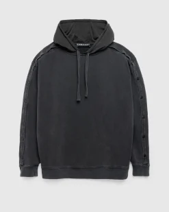 Fashion Y/Project Snap Insert Hoodie Vintage Black vintageblack
