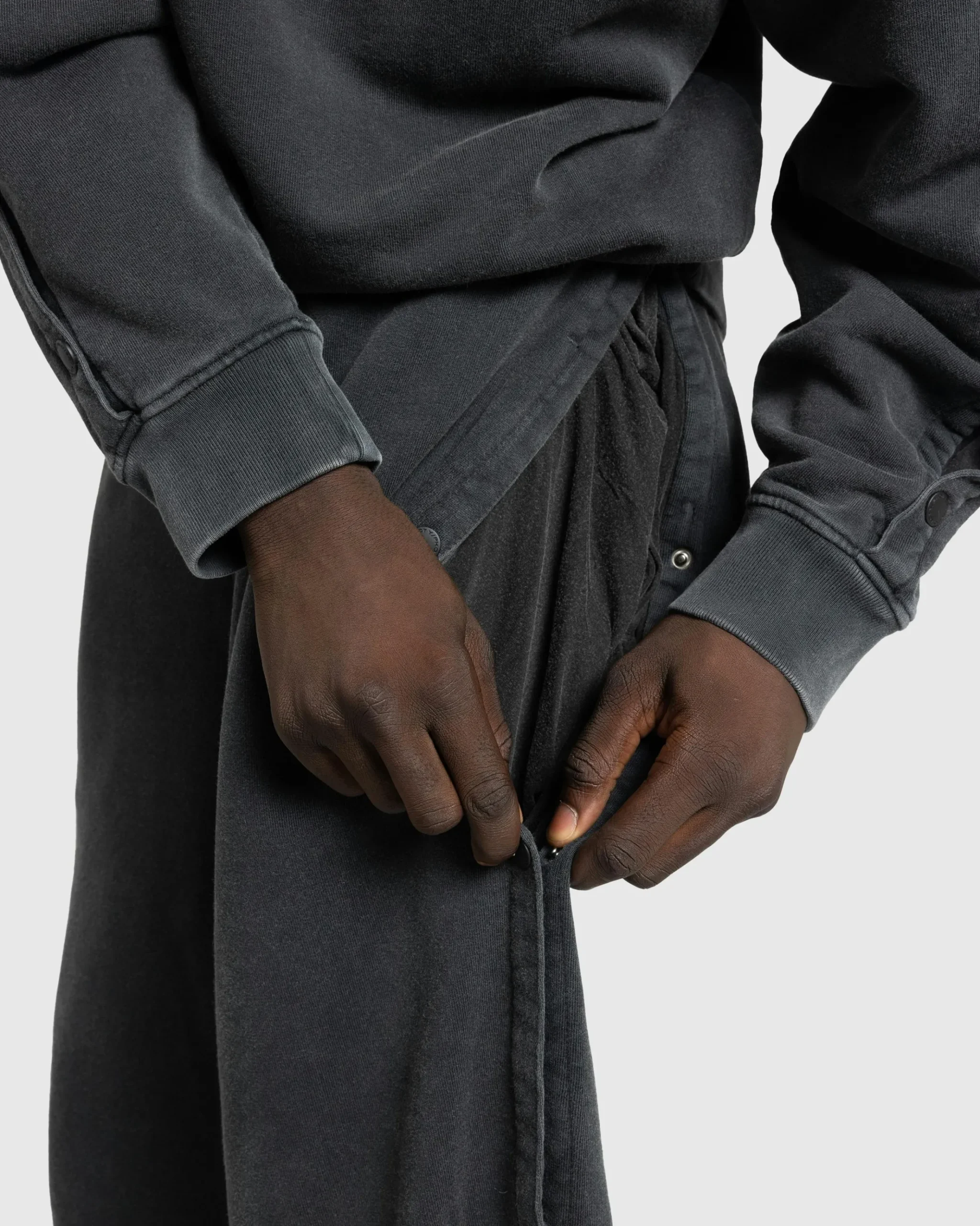 Store Y/Project Snap Insert Sweatpants Vintage Black vintageblack