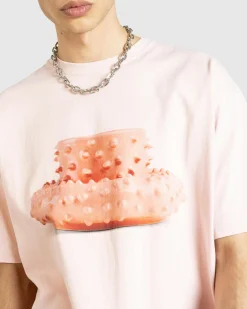 Best Highsnobiety Spiky Cup and Saucer T-Shirt pink