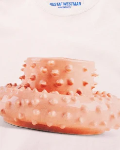 Best Highsnobiety Spiky Cup and Saucer T-Shirt pink