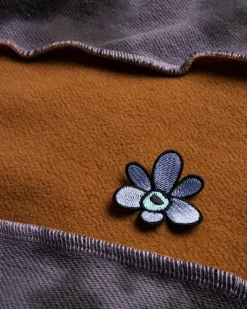 Best Sale P.A.M. Spiral Upcycle Hooded Sweat brown/grey
