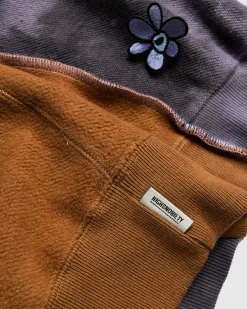 Best Sale P.A.M. Spiral Upcycle Hooded Sweat brown/grey
