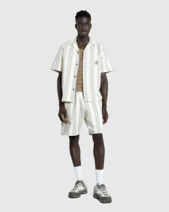Flash Sale Highsnobiety S/S Dodson Shirt Dodson Stripe Natural dodsonstripe,natural