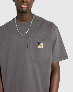 Cheap Carhartt WIP S/S Pigment Dyed T-Shirt soot
