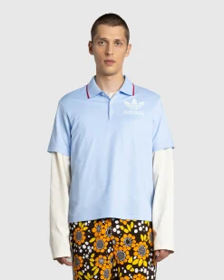 Best Sale adidas S/S Polo Glow Blue glowblue