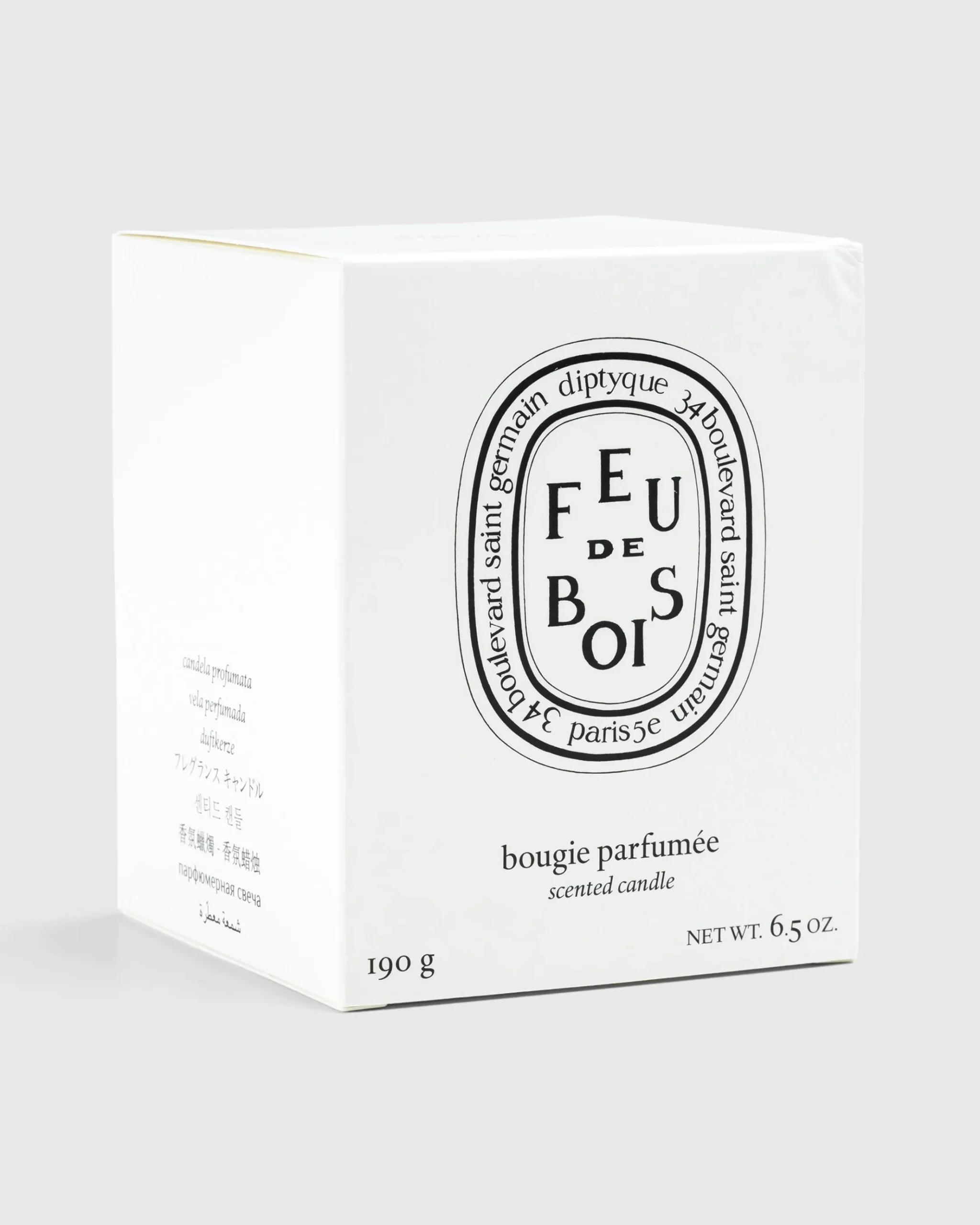 Sale Diptyque Standard Candle Feu de Bois 190g clear