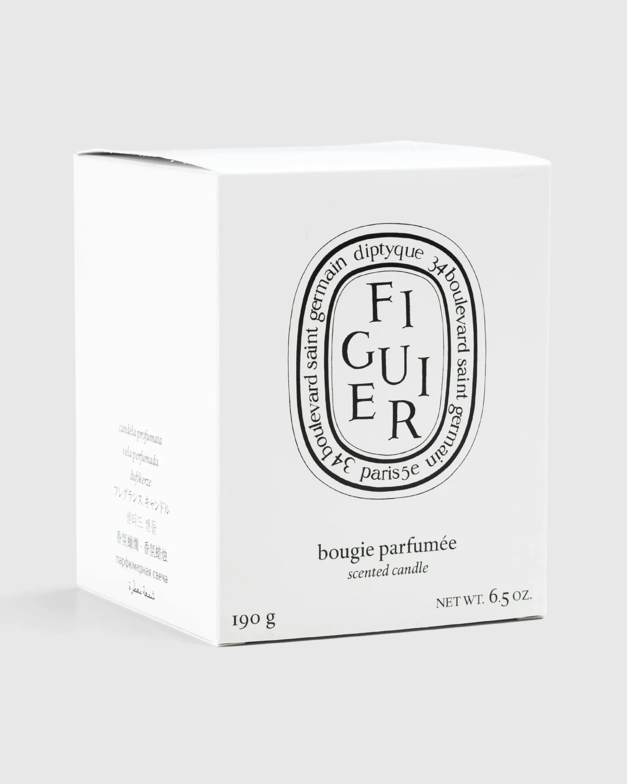 Fashion Diptyque Standard Candle Figuier 190g clear