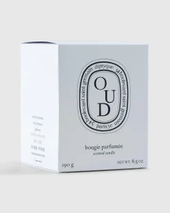 Cheap Diptyque Standard Candle Oud 190g clear