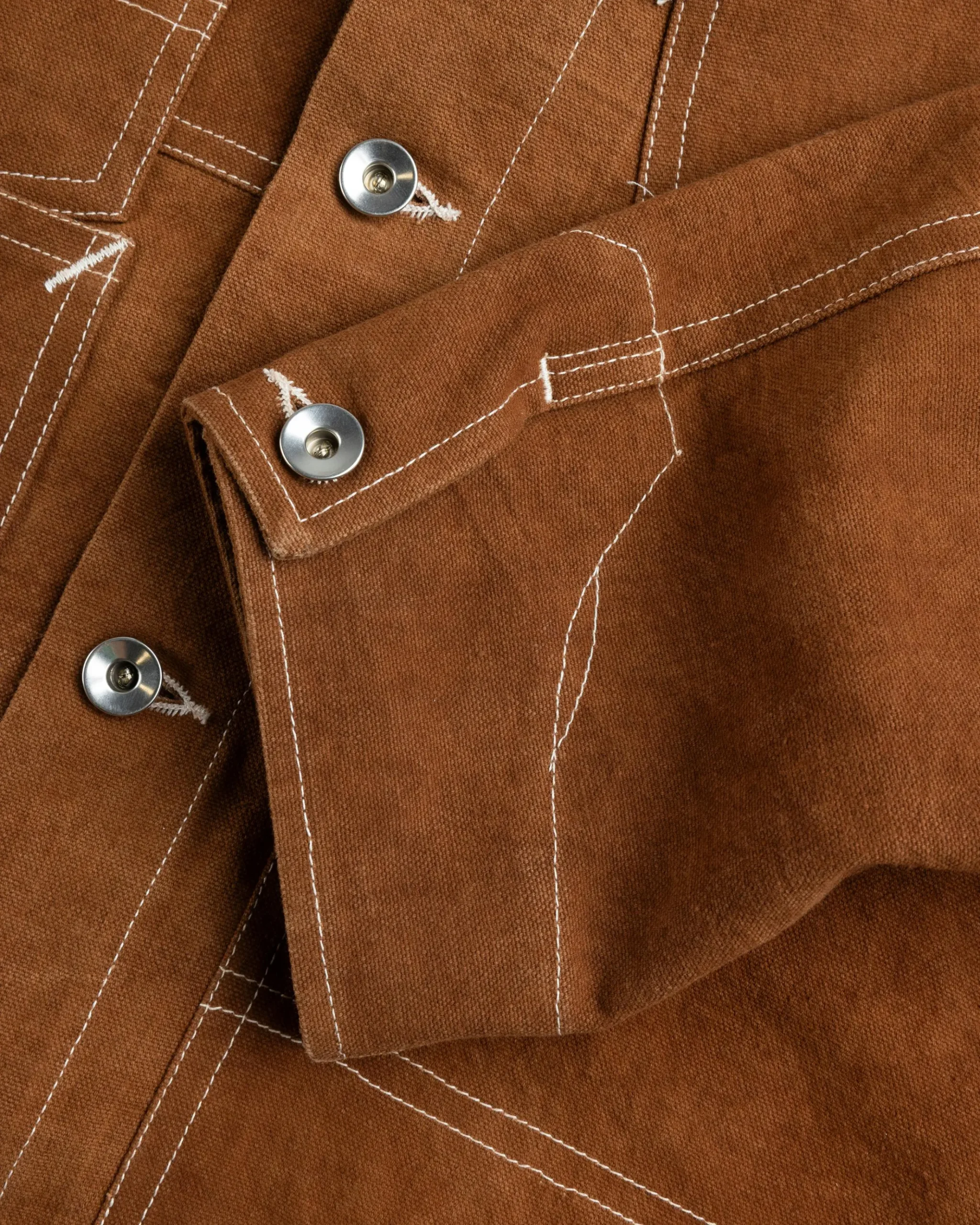 Fashion Story mfg. Station Jacket Brown Wonky-Wear brownwonky-wear