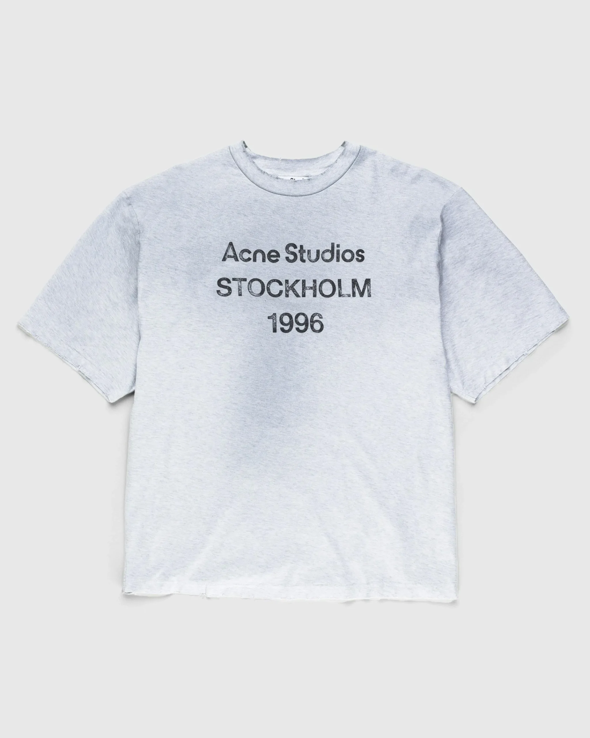 Online Acne Studios Stockholm 1996 T-Shirt grey