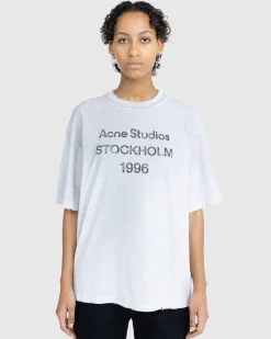 Online Acne Studios Stockholm 1996 T-Shirt grey