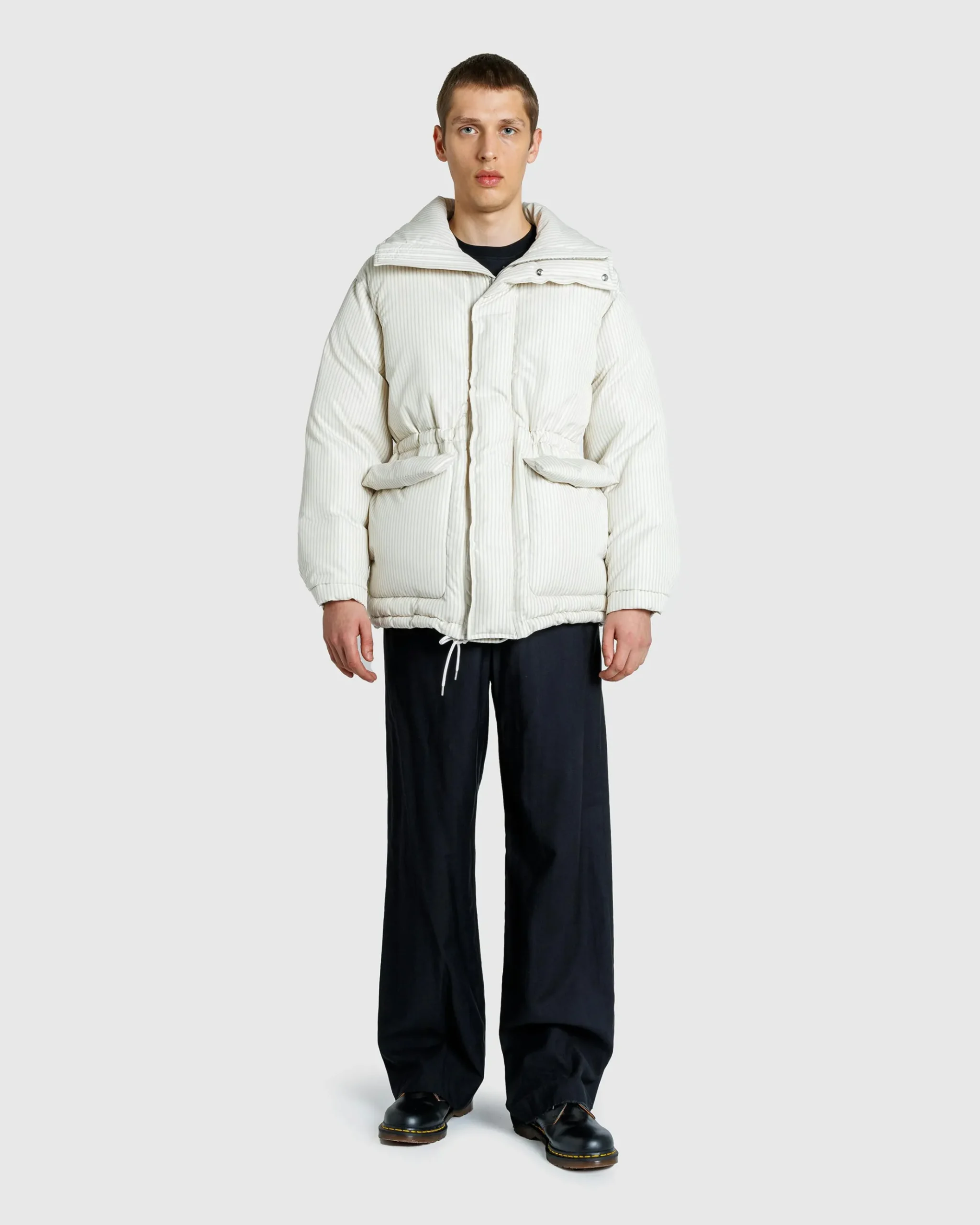 Sale Tekla Stripe Down Jacket Snow Stripes snowstripes