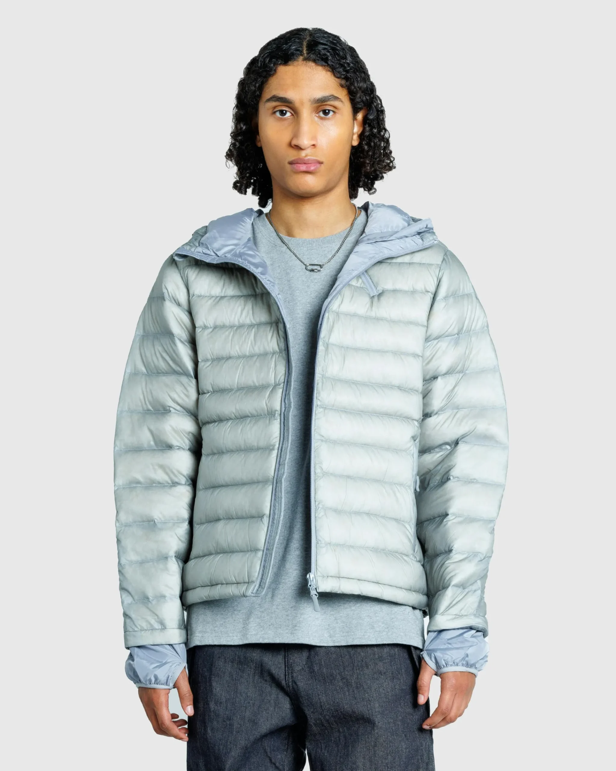 Online San San Gear Suffix Puffer Jacket grey