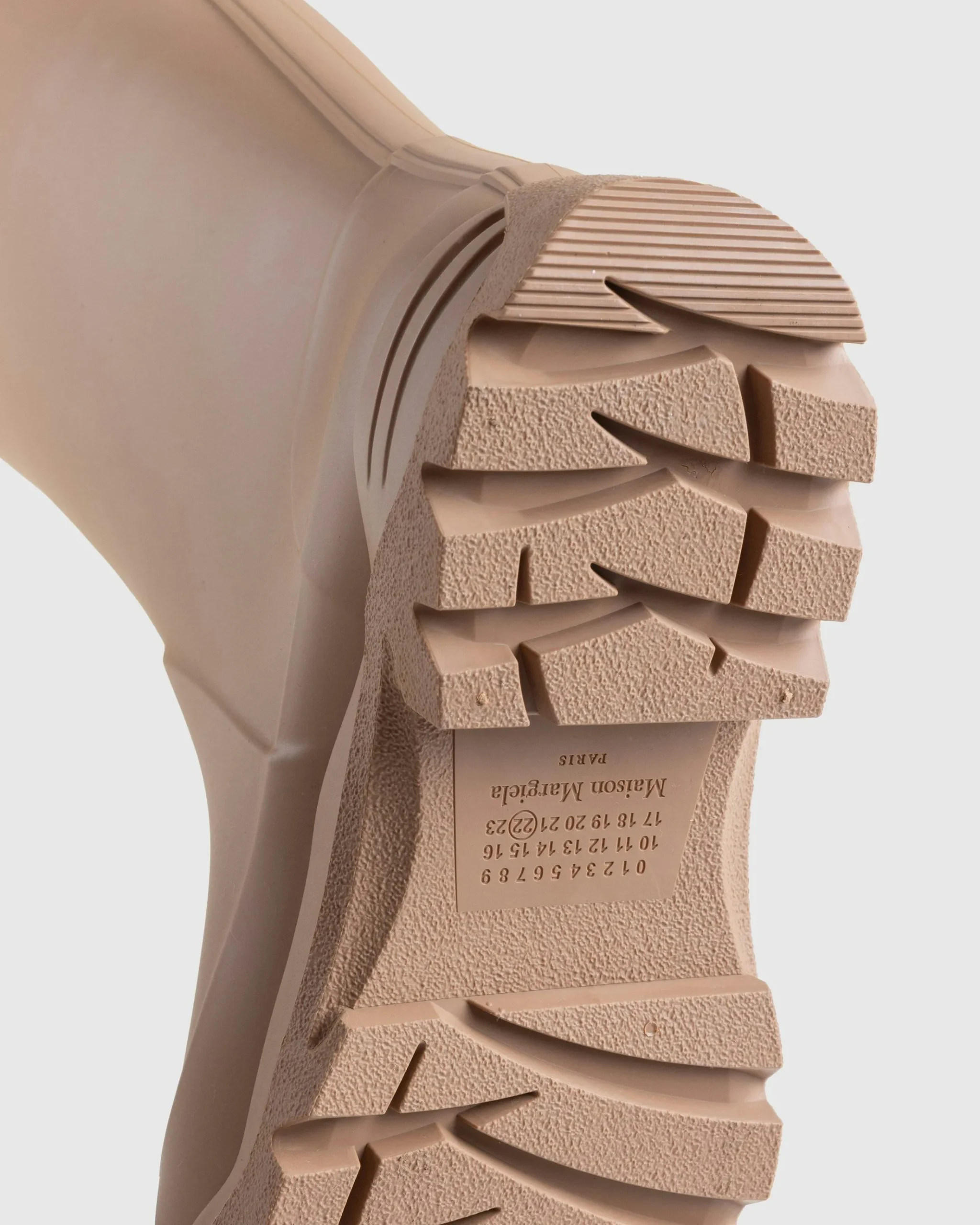 Best Maison Margiela Tabi Rain Boot otter