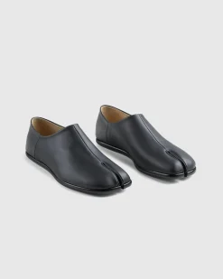 New Maison Margiela Tabi Slip On black