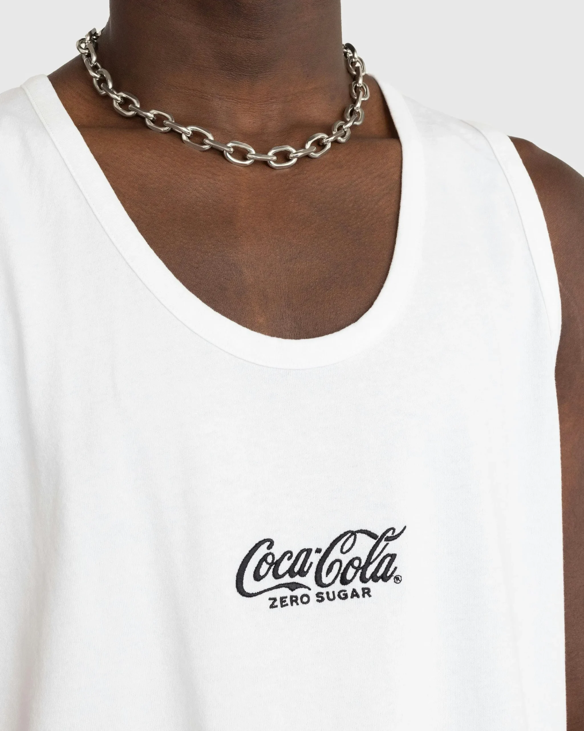 Hot Highsnobiety Tank Top white