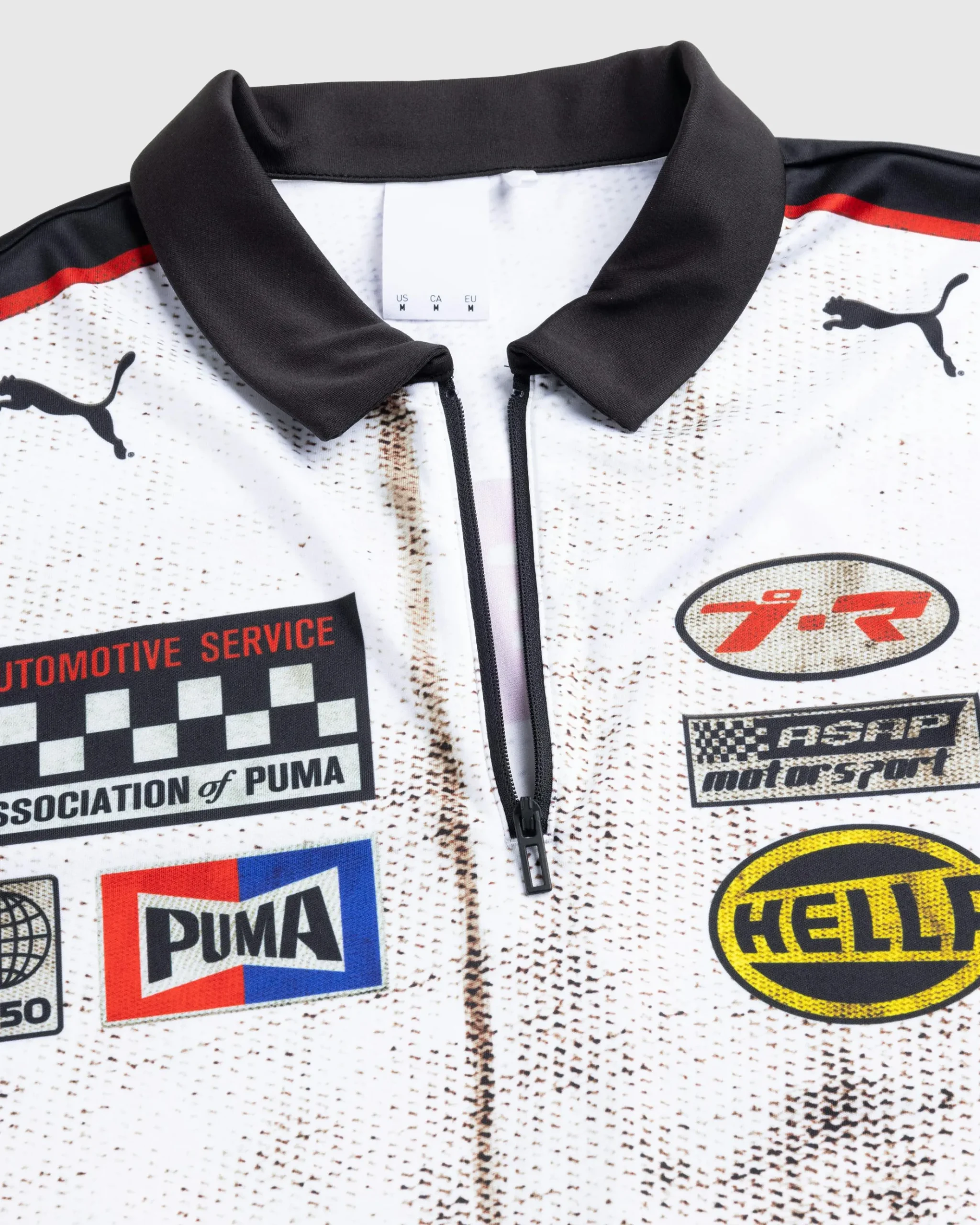 Flash Sale Puma Team Zip Polo White pumawhite