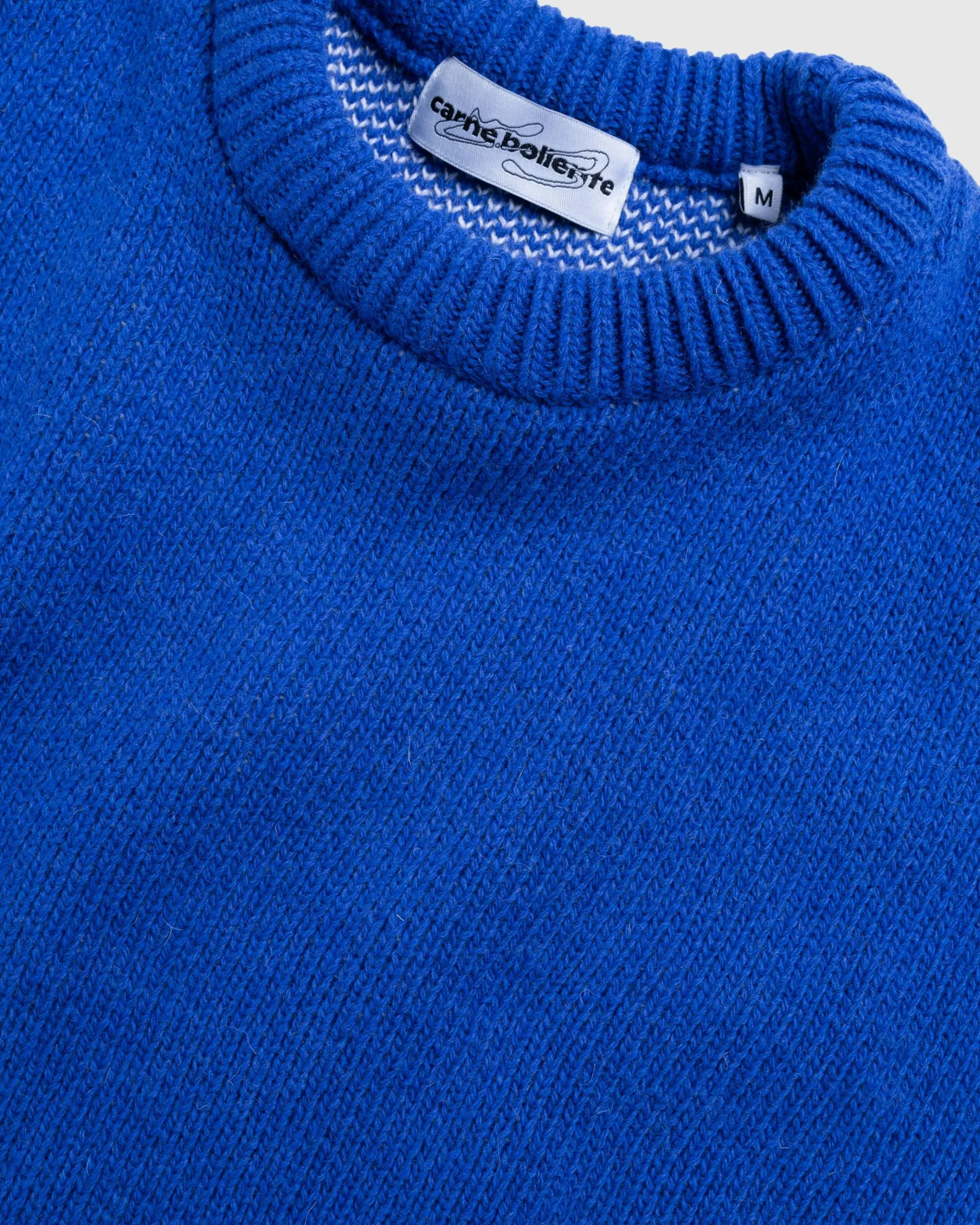 Cheap Carne Bollente The S Word Knit Sweater blue