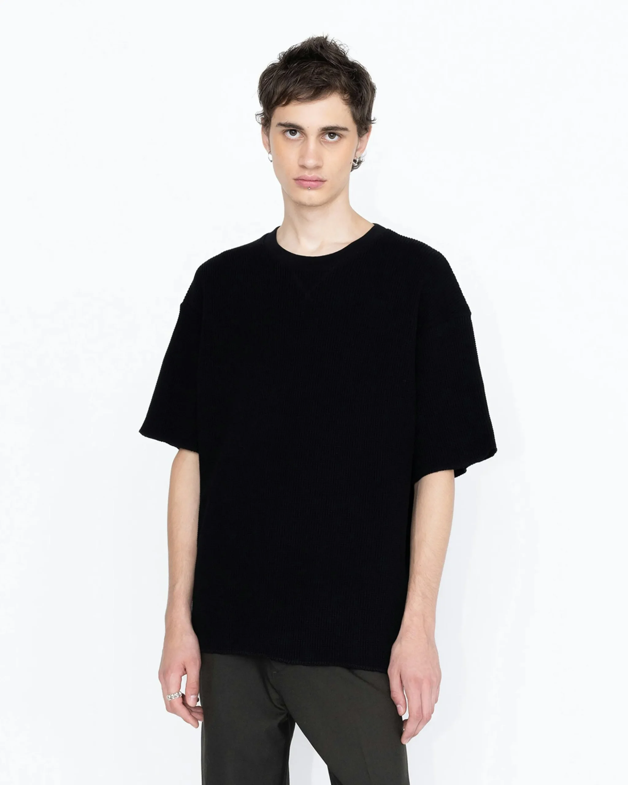 Hot Highsnobiety HS05 Thermal Short Sleeve black