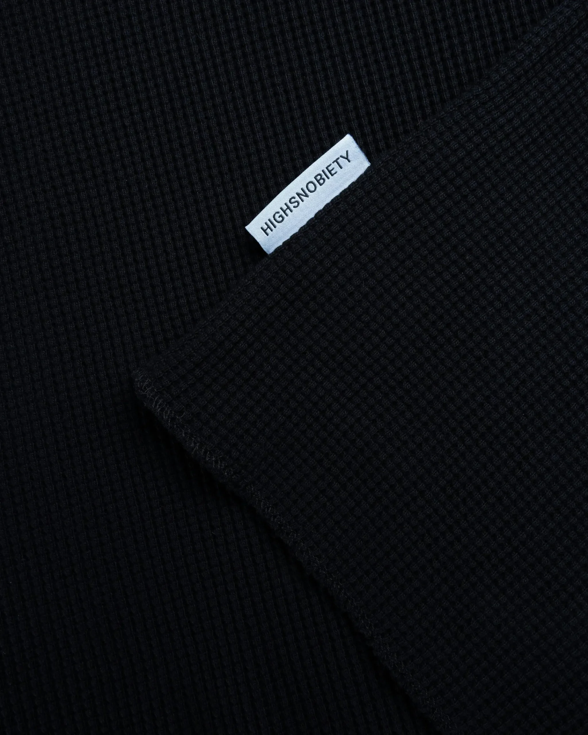 Hot Highsnobiety HS05 Thermal Short Sleeve black
