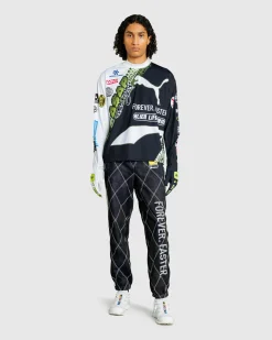 Shop Puma Tire Glove Long-Sleeve White pumawhite