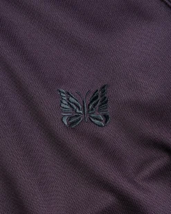 Store Needles Track Jacket Poly Smooth Dark Purple dk.purple