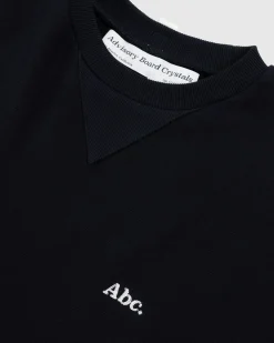 Cheap Abc. Tri-Tone Crewneck Sweatshirt black