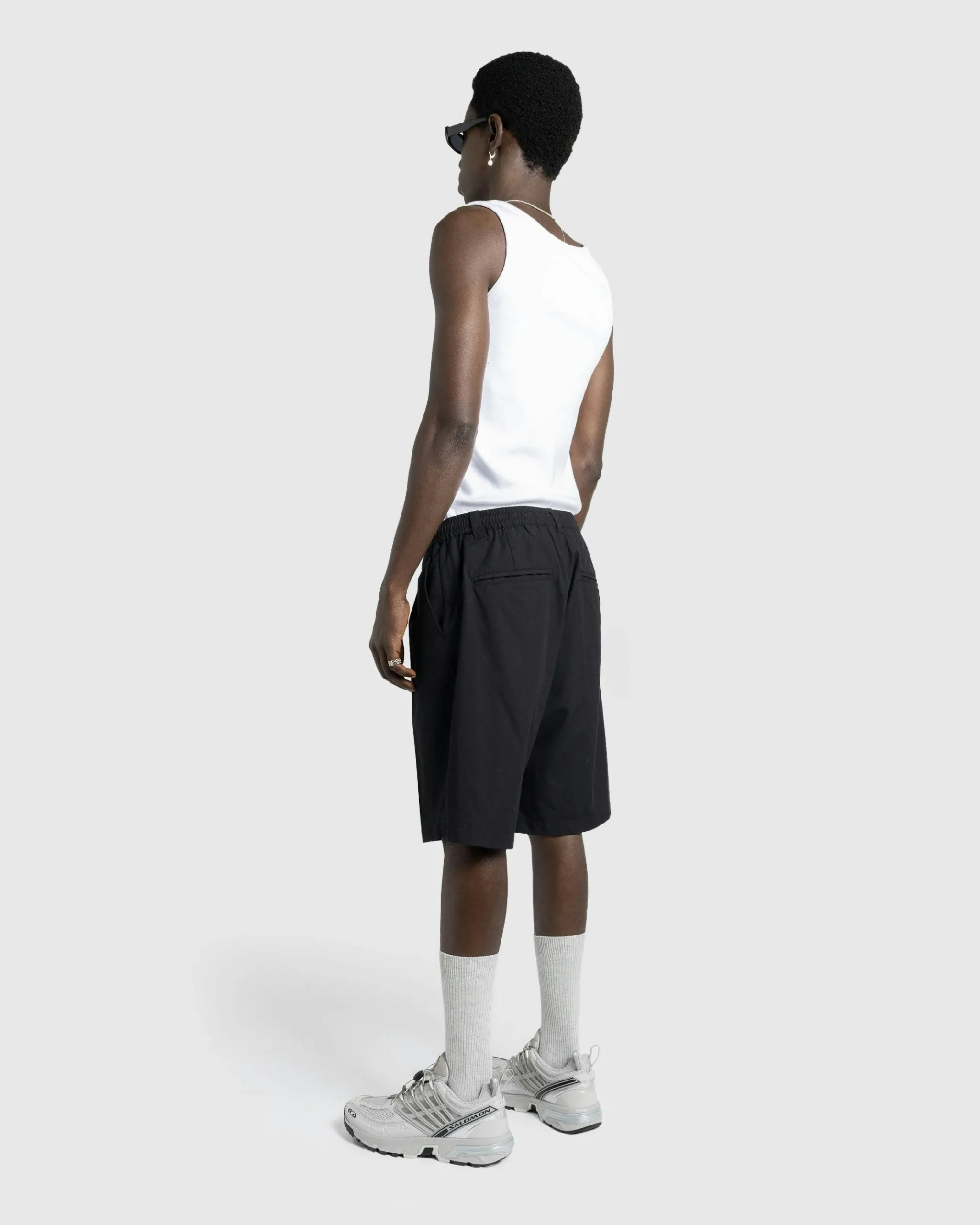 Best Highsnobiety HS05 Tropical Suiting Shorts black