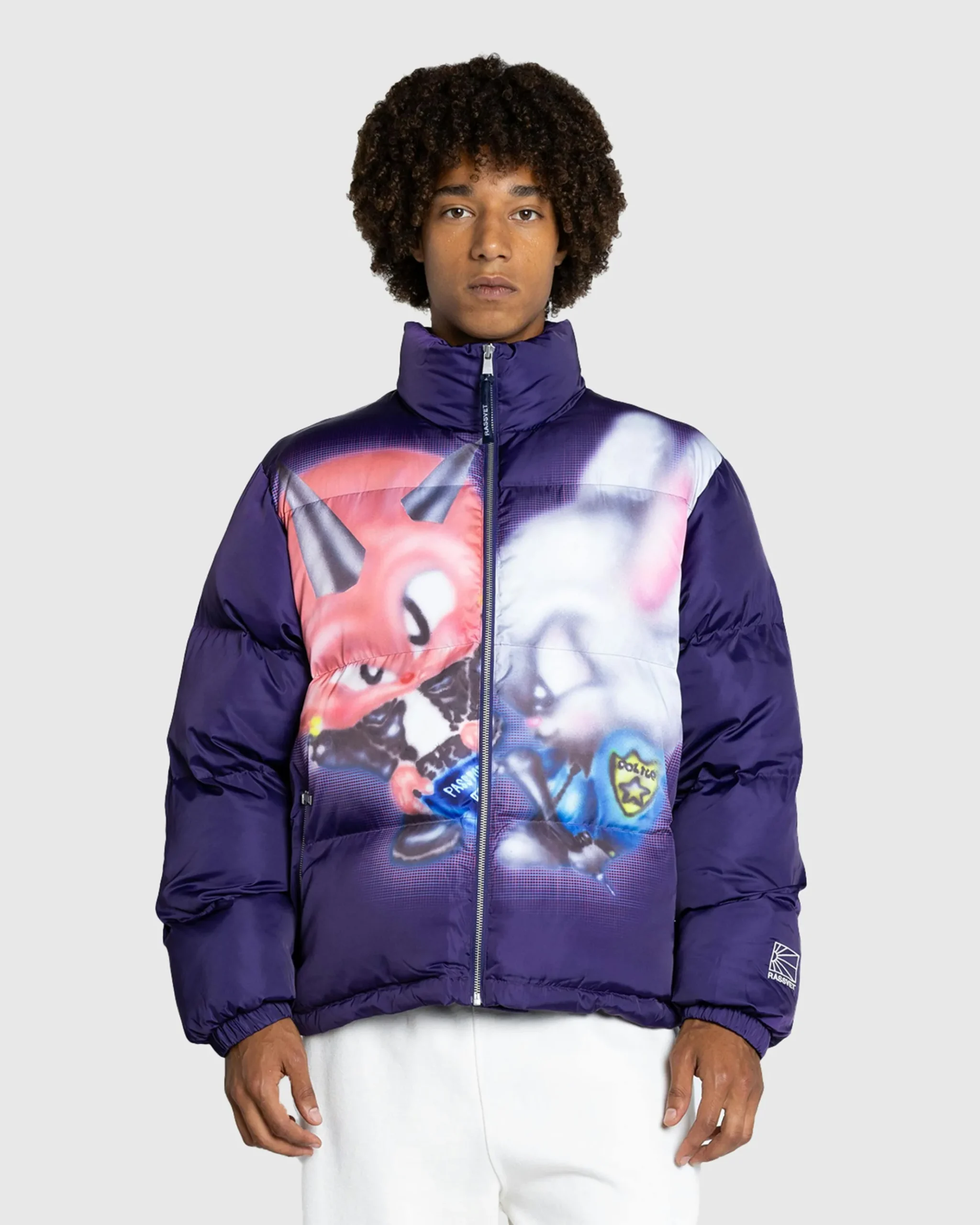 Cheap Rassvet Trouble Puffer Jacket Woven print