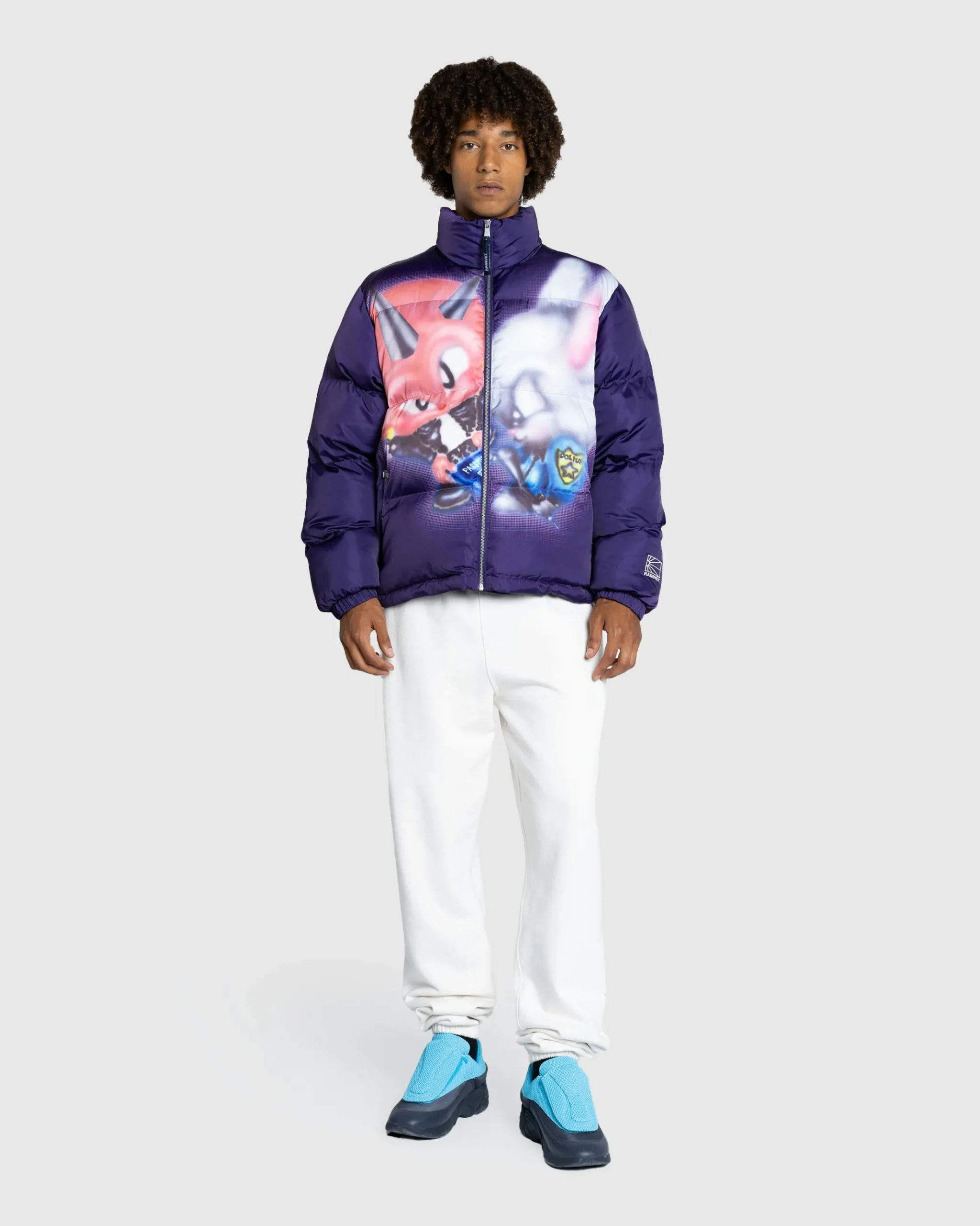 Cheap Rassvet Trouble Puffer Jacket Woven print