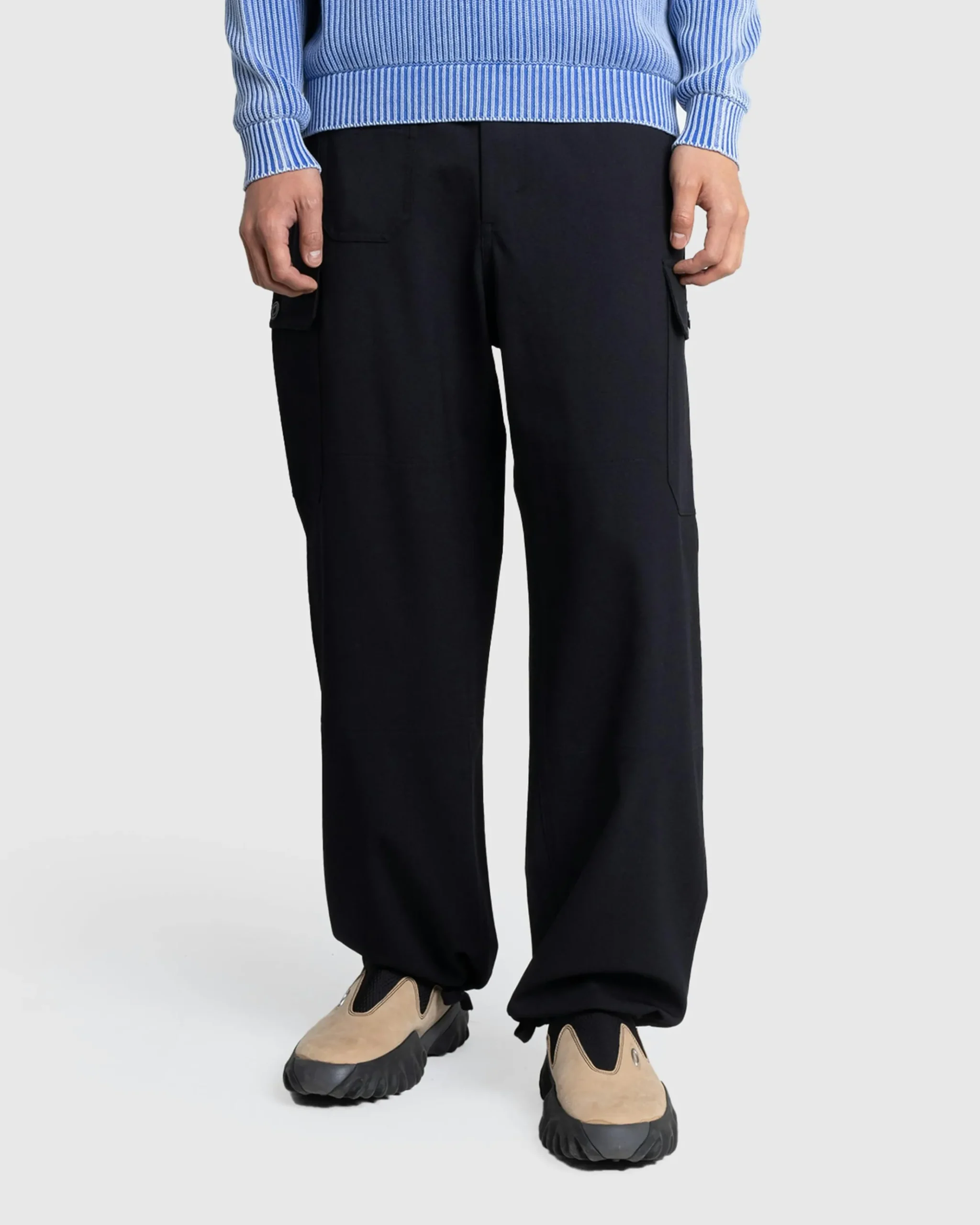 Sale Woolrich Twill Cargo Pant black