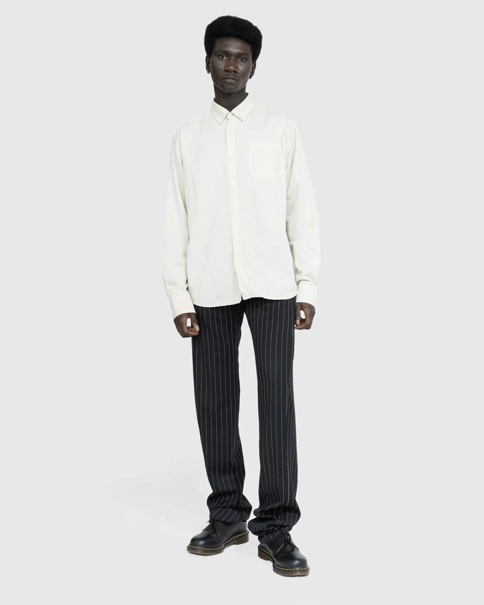 Cheap Martine Rose Twist Seam Tailored Trouser Black/White black-white