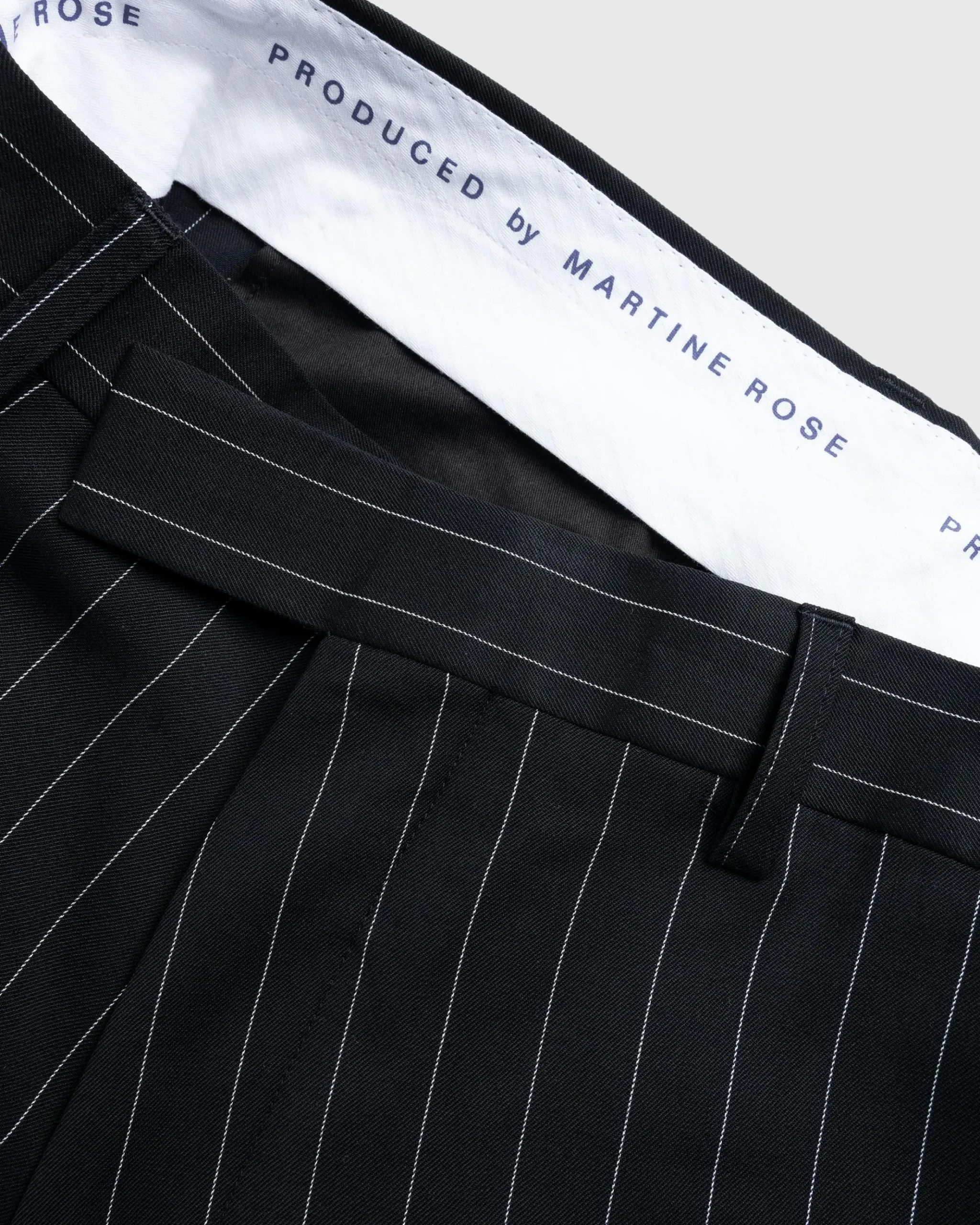 Cheap Martine Rose Twist Seam Tailored Trouser Black/White black-white