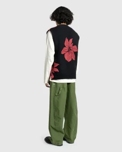 Best Sale J.W. Anderson Twisted Seam Trousers Dark Green darkgreen