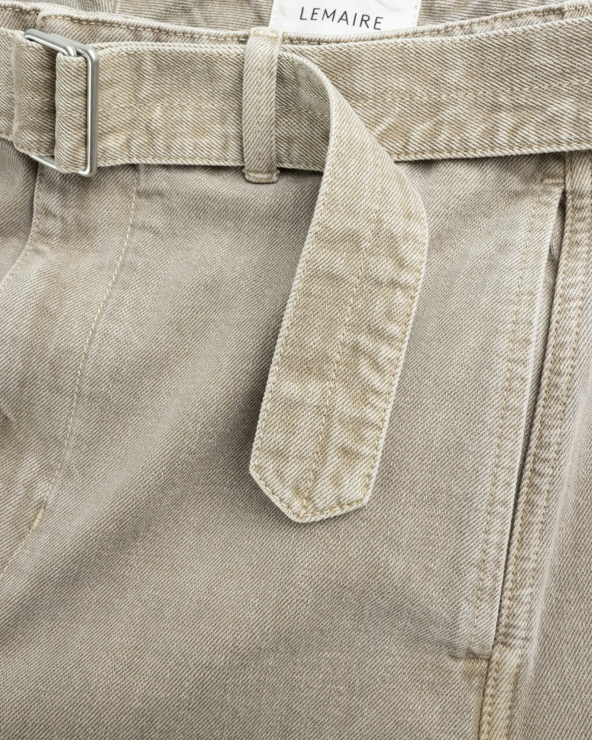 Flash Sale Lemaire Twisted Short Denim Snow Beige denimsnowbeige