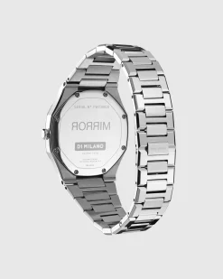 Cheap D1 Milano Ultra Thin 38mm Mirror silver